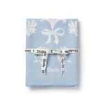 Kocyk żakardowy Jacquard 100x75cm - Blueberry Blue / Elodie Details