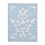 Kocyk żakardowy Jacquard 100x75cm - Blueberry Blue / Elodie Details