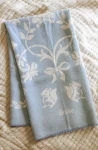 Kocyk żakardowy Jacquard 100x75cm - Blueberry Blue / Elodie Details