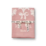 Kocyk żakardowy Jacquard 100x75cm - Mullberry Pink / Elodie Details