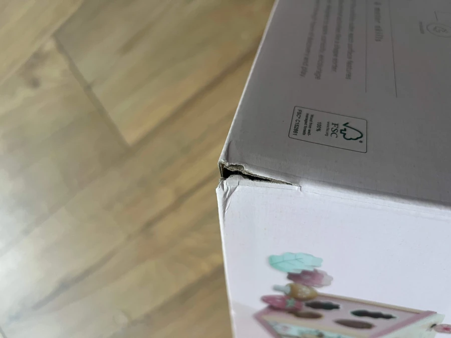 USZKODZONE OPAKOWANIE: Kostka aktywizująca Fairy Garden FSC / Little Dutch