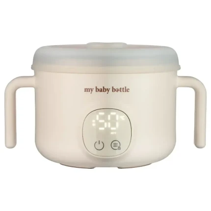 USZKODZONE OPAKOWANIE: Przenośny podgrzewacz do jedzenia dla dzieci MyBabyBowl - White / MyBabyBottle