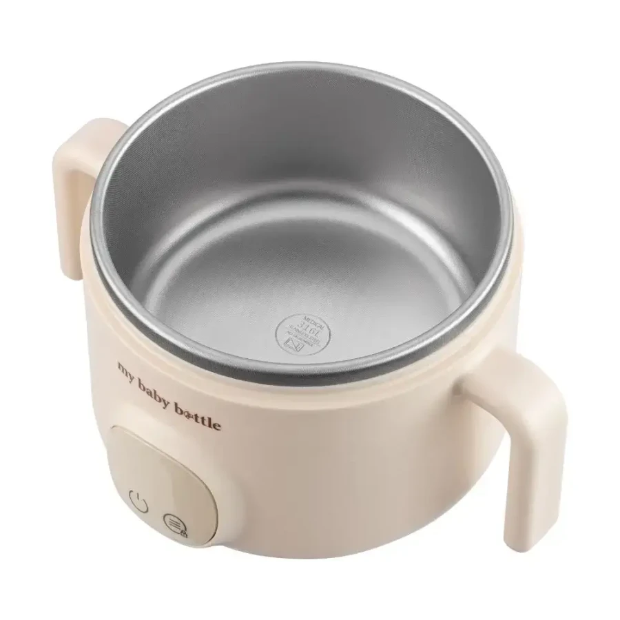 USZKODZONE OPAKOWANIE: Przenośny podgrzewacz do jedzenia dla dzieci MyBabyBowl - White / MyBabyBottle