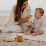 USZKODZONE OPAKOWANIE: Przenośny podgrzewacz do jedzenia dla dzieci MyBabyBowl - White / MyBabyBottle