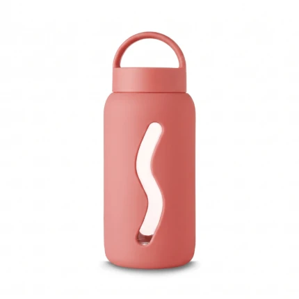 Szklana butelka Mini Bottle, 500 ml - Terra Cotta / Muuki