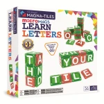 Klocki Magnetyczne Learn Letters 56 el. / Magna-Tiles