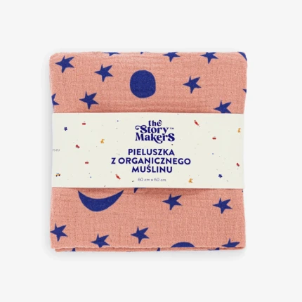 Pieluszka muślinowa - Midnight / The Story Makers