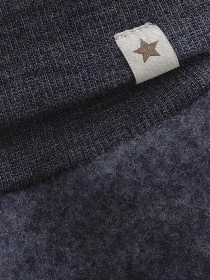 Spodnie 100% wełny merino - Ombre Blue Melange / HUTTEliHUT