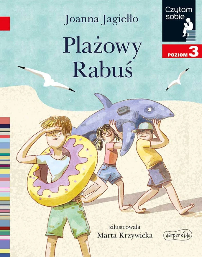 Plażowy Rabuś. Czytam sobie. Poziom 3 / HarperKids
