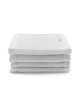 Oddychający 4 częściowy ochraniacz do łóżeczka Pur Air PurFlo White / PurFlo