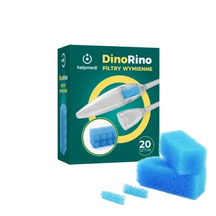 Filtry wymienne do aspiratora DinoRino / Katarek Helpmedi