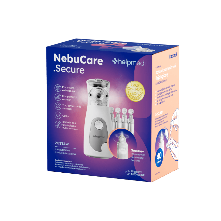 Zestaw do nebulizacji NebuCare Secure / Katarek