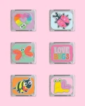 Kostki sensoryczne świecące w wodzie 6szt. - Love Bugs / Glo Pals