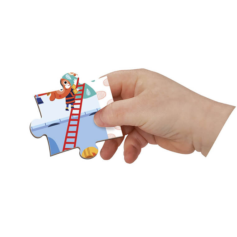 Magnetyczne puzzle Straż pożarna Magneti'puzzles 36 el. 4+ / Janod