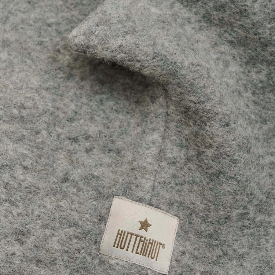 Kominiarka z kolcami dinozaura - Medium Grey Melange / HUTTEliHUT