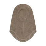 Kominiarka wełniana w prążek - Medium Grey Melange / HUTTEliHUT