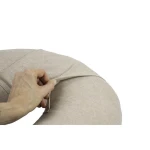 Poduszka z termoforem z pestek lnu 2w1 Little warmy Jersey - Clay / Beaba