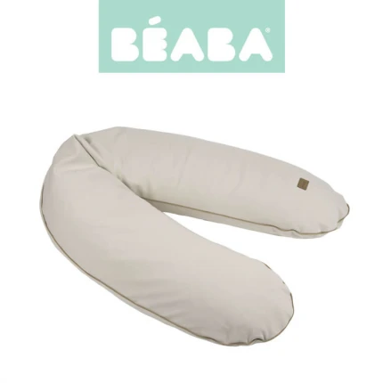 Ergonomiczna poduszka rogal dla kobiet w ciąży i karmiących Big Flopsy™ French - Terry Clay / Beaba