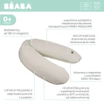 Ergonomiczna poduszka rogal dla kobiet w ciąży i karmiących Big Flopsy™ French - Terry Clay / Beaba