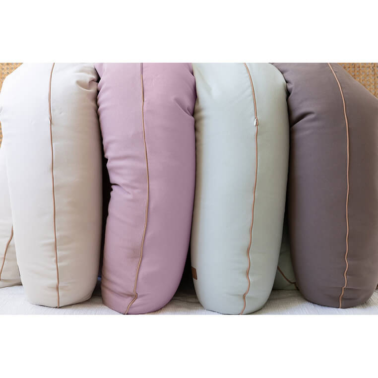 Ergonomiczna poduszka rogal dla kobiet w ciąży i karmiących Big Flopsy™ French - Cacao / Beaba