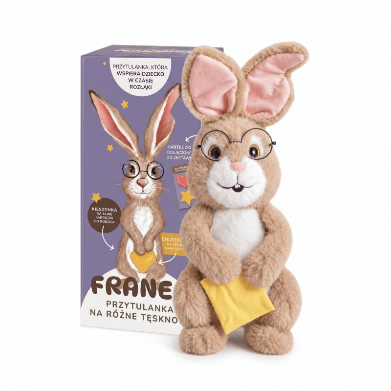 Przytulanka "Franek na różne tęsknoty" / Neverending store Anna Załęcka