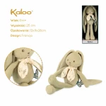 Przytulanka Królik Szałwiowy 25 cm w pudełku kolekcja Lapinoo / Kaloo 