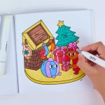 Kolorowanka Cozy Art - CHRISTMAS / OMY