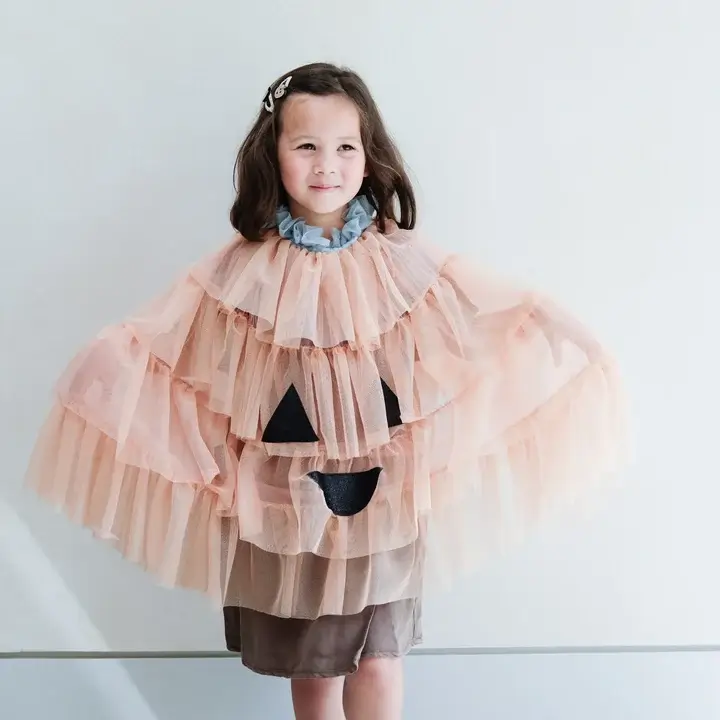 Peleryna tiulowa Pumpkin Cape / MIMI&LULA Halloween