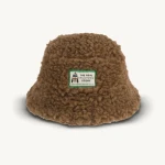 Dziecięcy kapelusz merino - teddy brown / Happymess