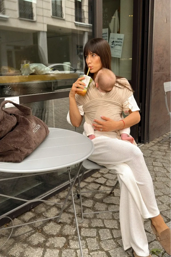 Chusta Elastyczna HugMe Beige / The Slings