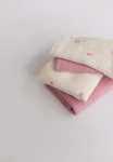 Zestaw Mini pieluszek muślinowych Pink Flora & Raspberry, 2szt. / The Slings