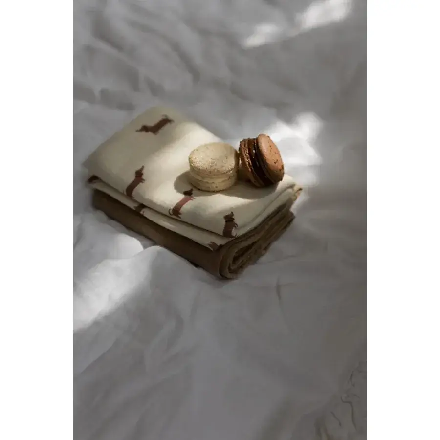 Zestaw Mini pieluszek muślinowych Moffin & Taupe, 2szt. / The Slings