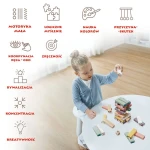 Gra zręcznościowa: Jakie to zwierzę? Układanie wieży, 3+ / Topbright
