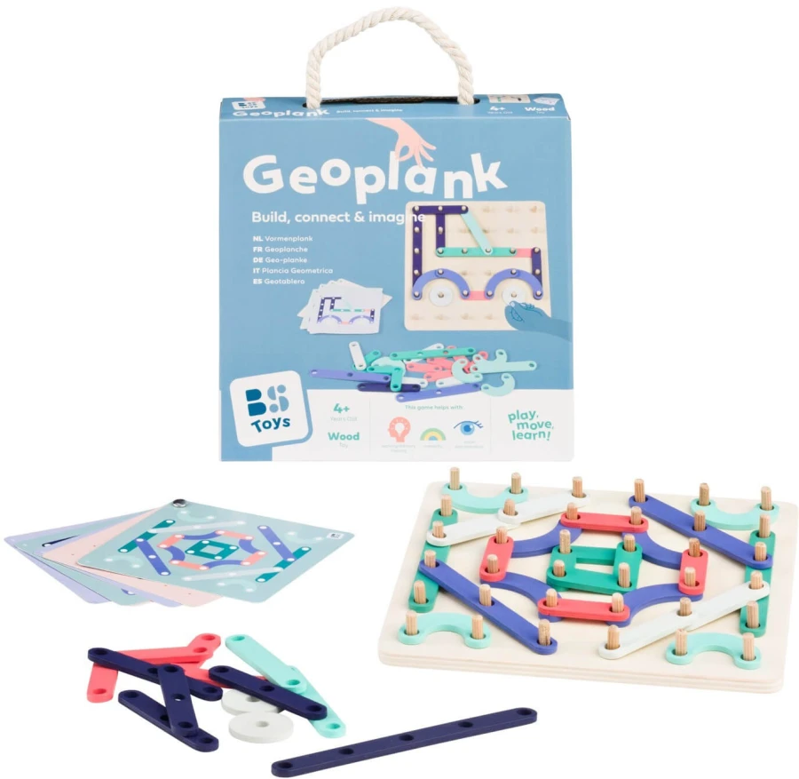 Gra edukacyjna Geoplank / BS Toys