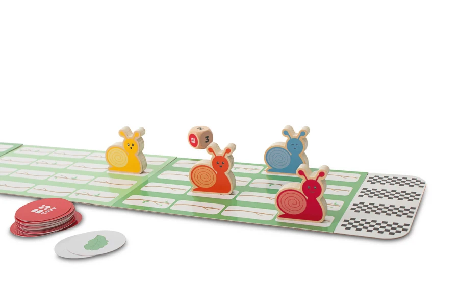 Wyścig Ślimaków - emocjonująca gra planszowa 4+ / BS Toys