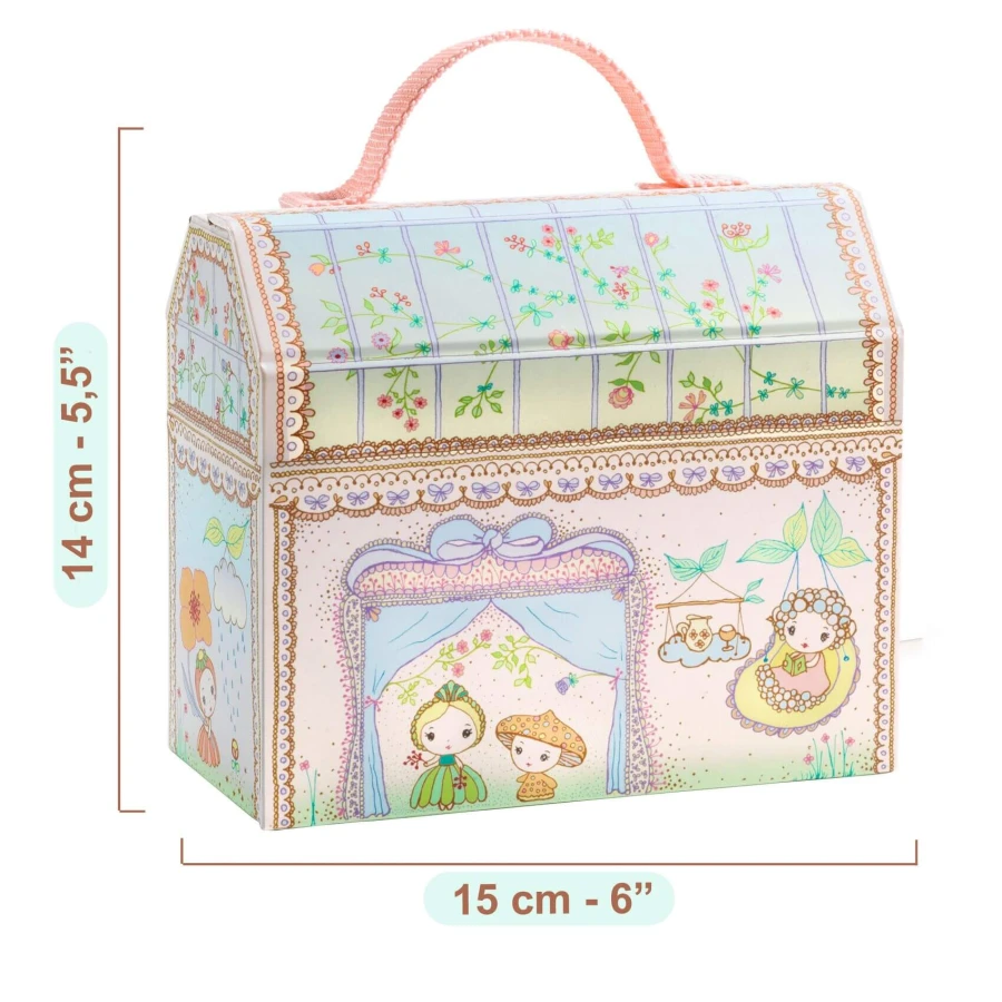 Mini domek walizka TINY MINI - TINYLY / Djeco