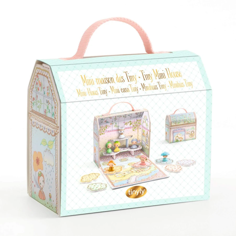 Mini domek walizka TINY MINI - TINYLY / Djeco