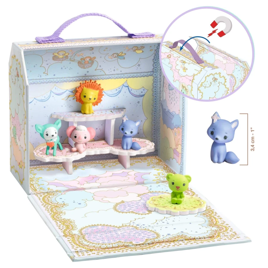 Mini domek walizka TINY PETS - TINYLY / Djeco