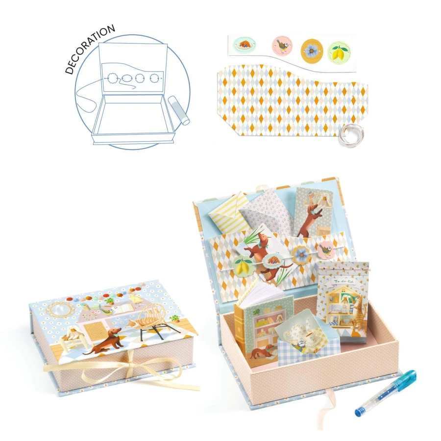 Zrób to sam - Mini artykuły papiernicze / Djeco