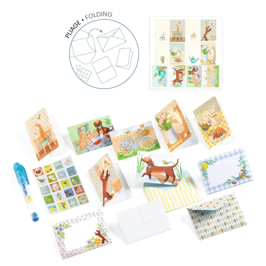 Zrób to sam - Mini artykuły papiernicze / Djeco