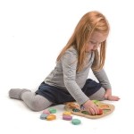 Drewniana zabawka - Wiewiórka i liczenie żołędzi / Tender Leaf Toys