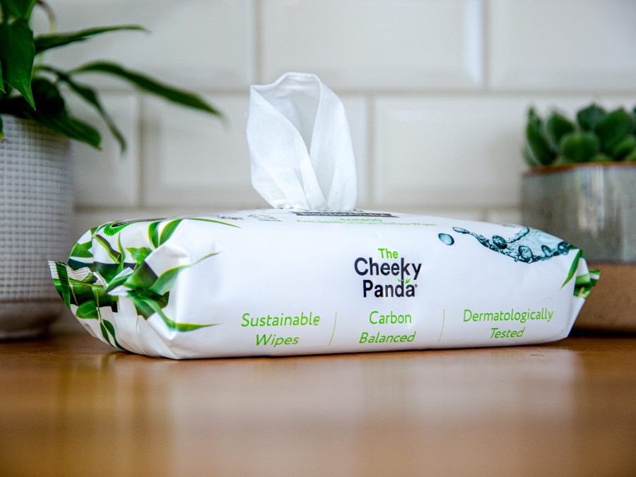 Multi-surface antybakteryjne bambusowe chusteczki do powierzchni,100 szt. / Cheeky Panda