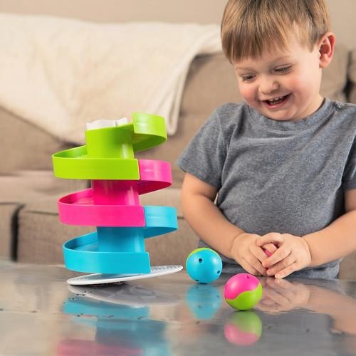 Kołyszący tor dla kulek Wobble Run/ Fat Brain Toys