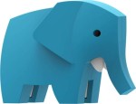 Magnetyczny Składany Słoń / Halftoys