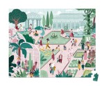 Puzzle w walizce Ogród botaniczny 200 elementów 7+ / Janod