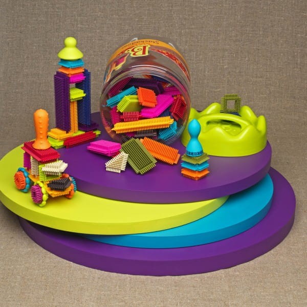 Klocki jeżyki w słoju / B.Toys