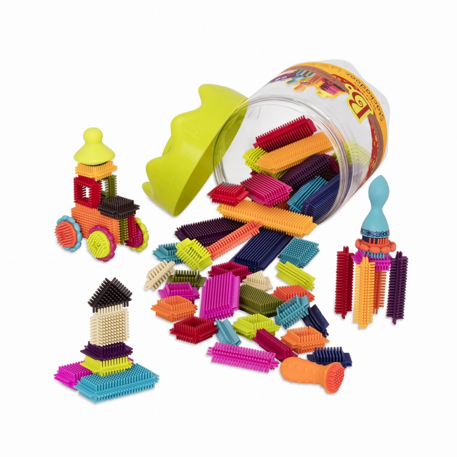 Klocki jeżyki w słoju / B.Toys