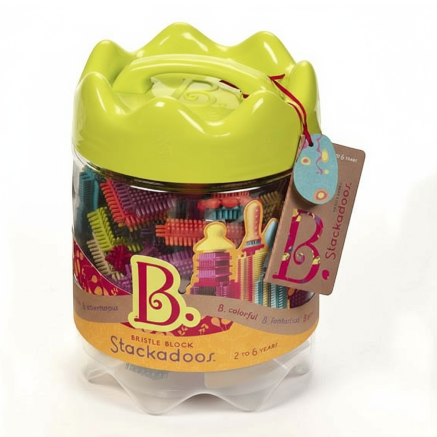 Klocki jeżyki w słoju / B.Toys