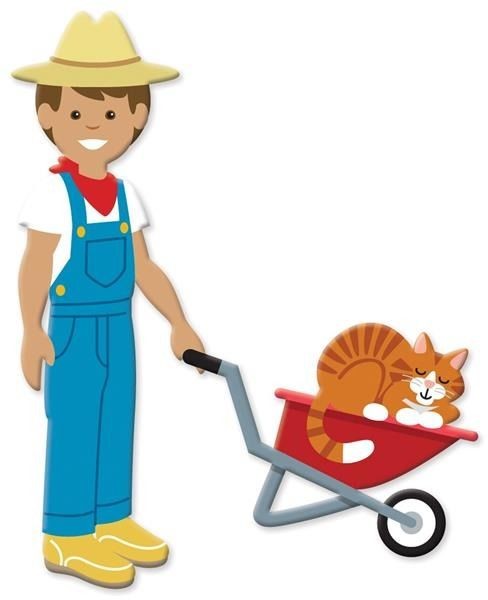 Książeczka z Puszystymi Naklejkami Farma 4-8 lat / Melissa & Doug