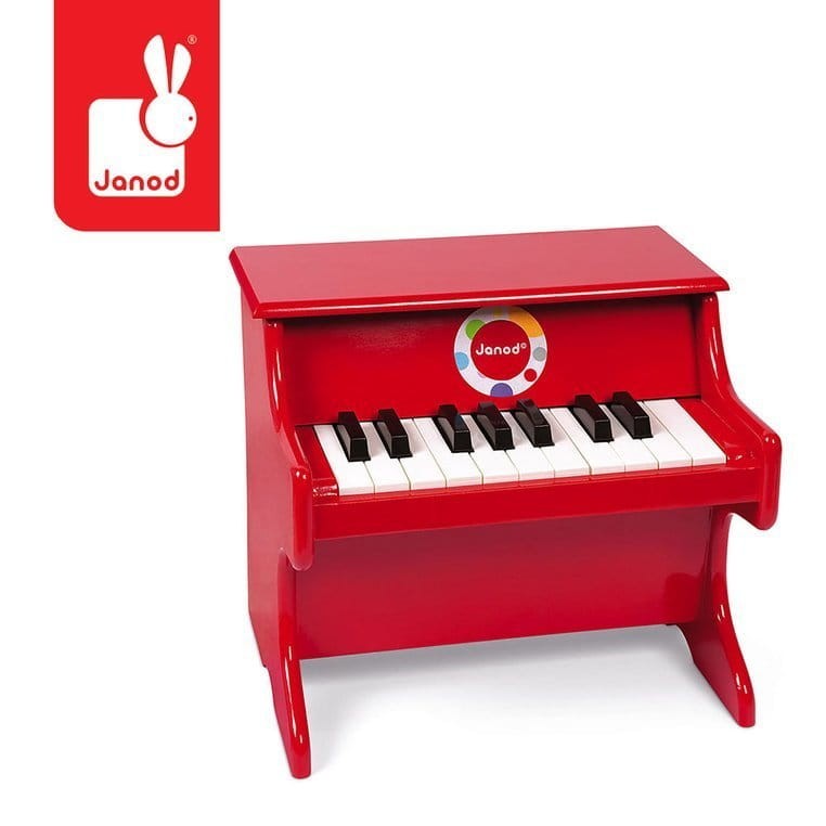 Czerwone pianino Confetti / Janod